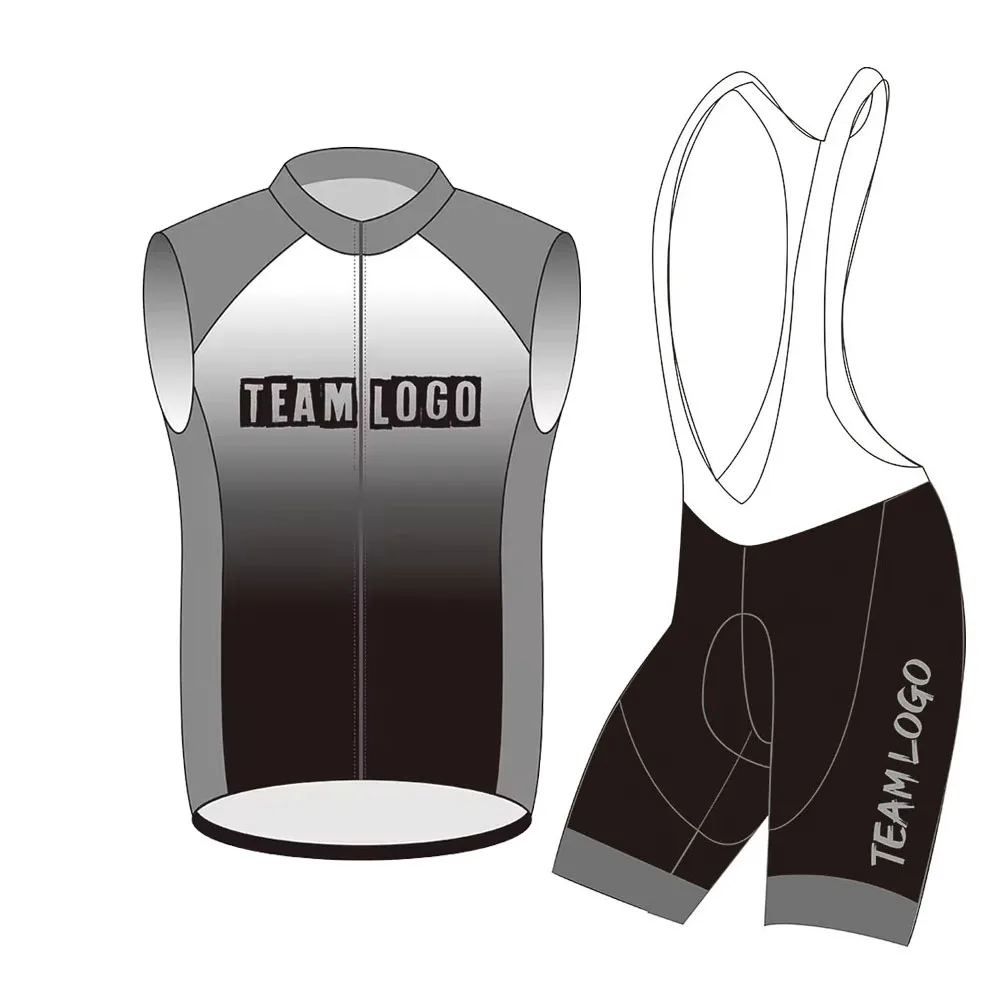 Custom Team Cycling Jersey Set Short Sleeve Cycling Clothing Long Sleeve Kits Customize DIY Wind Vest Winter Fleece Bike Wear 3
