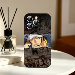 One Piece Trafalgar Law Slim Black Shockproof Phone Case - iPhone 12 (Z1)