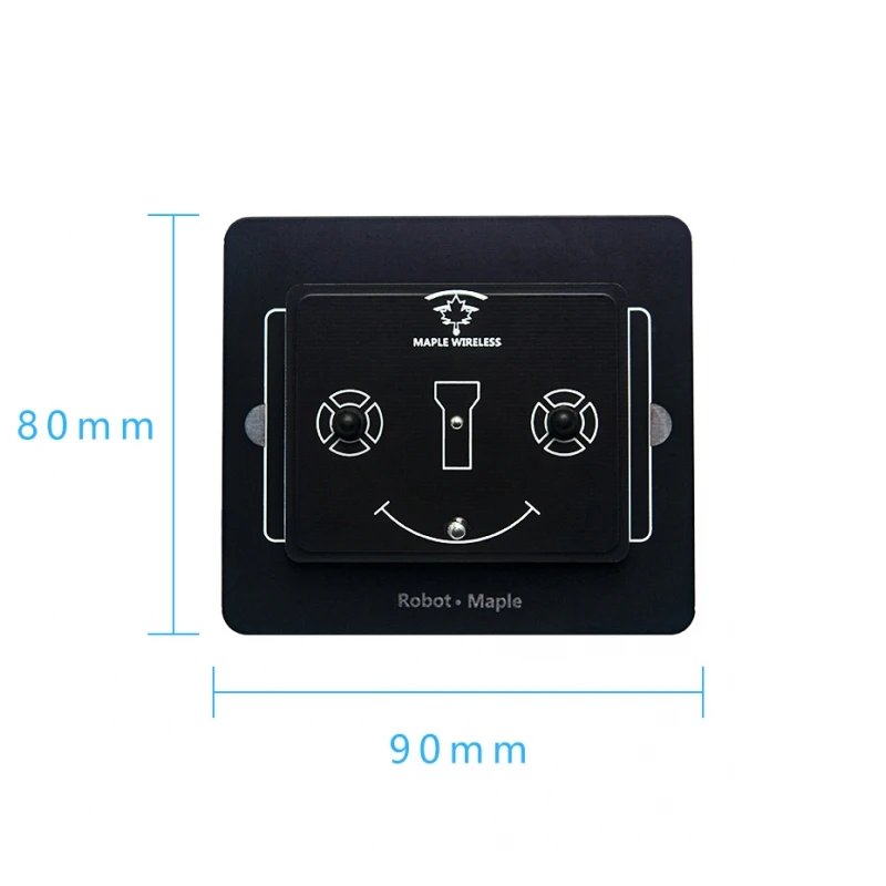 메이플 무선 평면 스크린 안테나, RC 라디오마스터 TX16S 점퍼 T-Pro T-Lite용 SMA /RP-SMA, 2.4GHz, 9dbi