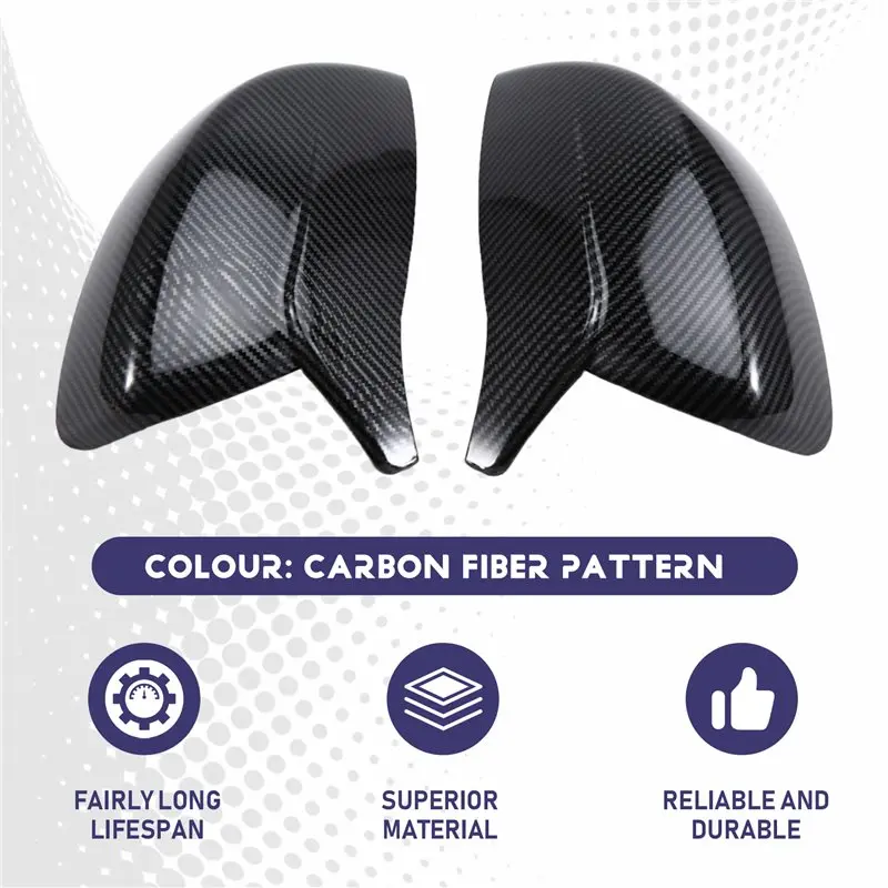 인피니티 G25 G37 Q40 Q60 V36 G 라인 2009-2015 카본 파이버 패턴-N29R 사이드 미러 커버 캡 후방 미러 하우징
