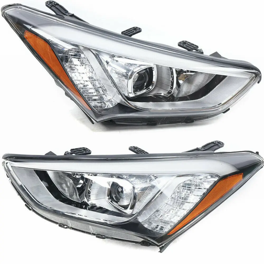 For 2013 2014 2015 2016 Hyundai Santa Fe Headlight Headlamp Left Side OR Right Side 92101-4Z010 3