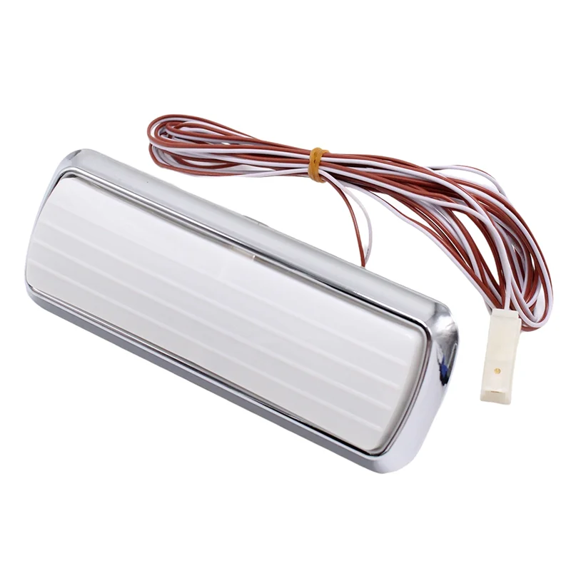 Chrome Base Assy Pickup Truck Dome Light Lens Dachlampenabdeckung für Chevy GMC Suburban Jimmy Blazer C/K –1972
