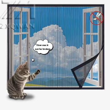 Summer mosquito proof window screen, home use, no punching, anti cat scratch, high-end diamond net, customizable mosquito net