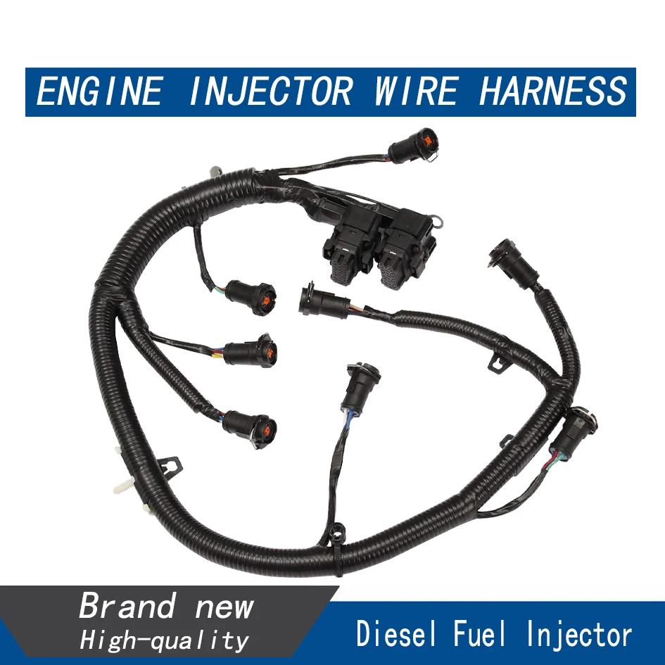 Powerstroke FICM Fuel Injector Wiring Harness 5C3Z9D930A Fits Ford Super Duty 6.0L 04-07 Diesel engineReplaces Part 5C3Z-9D930-A