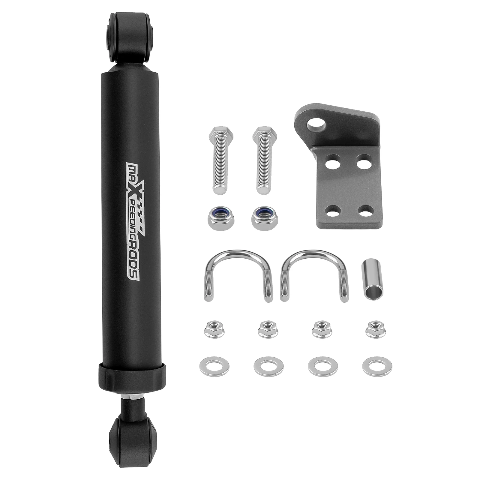 

maXpeedingrods Steering Stabilizer W/ Hardware For Jeep Wrangler JK 2007-2018