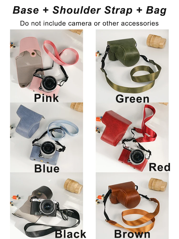 thumbnail image 2 of FujiFilm Instax Mini 90 Pu Leather Camera Bag Pouch For FujiFilm Instax Mini 90 With Shoulder Strap Jzmx I.510417606 2 of 9