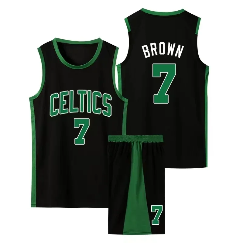 Basketball Jerseys for Adults and Kids Tatum 0 Signature Basketball Jersey Set Collectible Retro Jersey basketball suit,training jersey