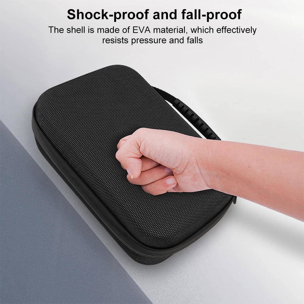 for Mac Portable Storage Bag EVA Protective Bag Hard Case Dustproof Organizer Travel Case for Apple 2024 Mac Mini M4