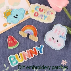 Retro Denim Journal Notebook - Mini Portable Card Organizer, DIY - Friendly (Embroidery patch)