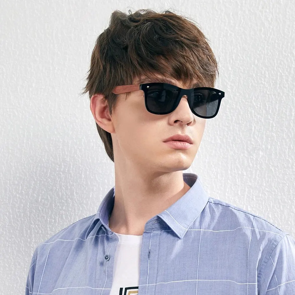 Polarized Sunglasses Natural Wooden For Men Women Vintage Classic Fashion Handmade Driving