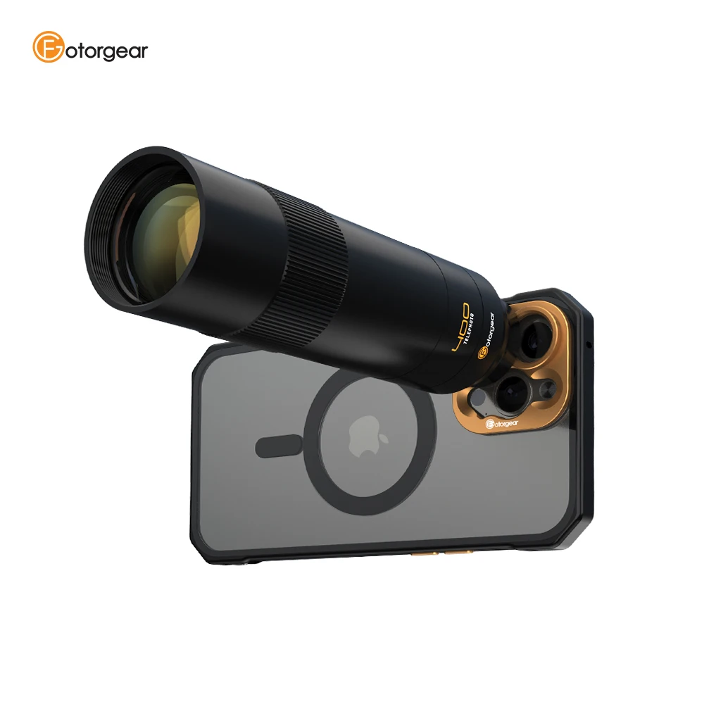 

Fotorgear 400 мм объектив для профессиональной фотосъемки для телефона Xiaomi Iphone Huawei Vivo