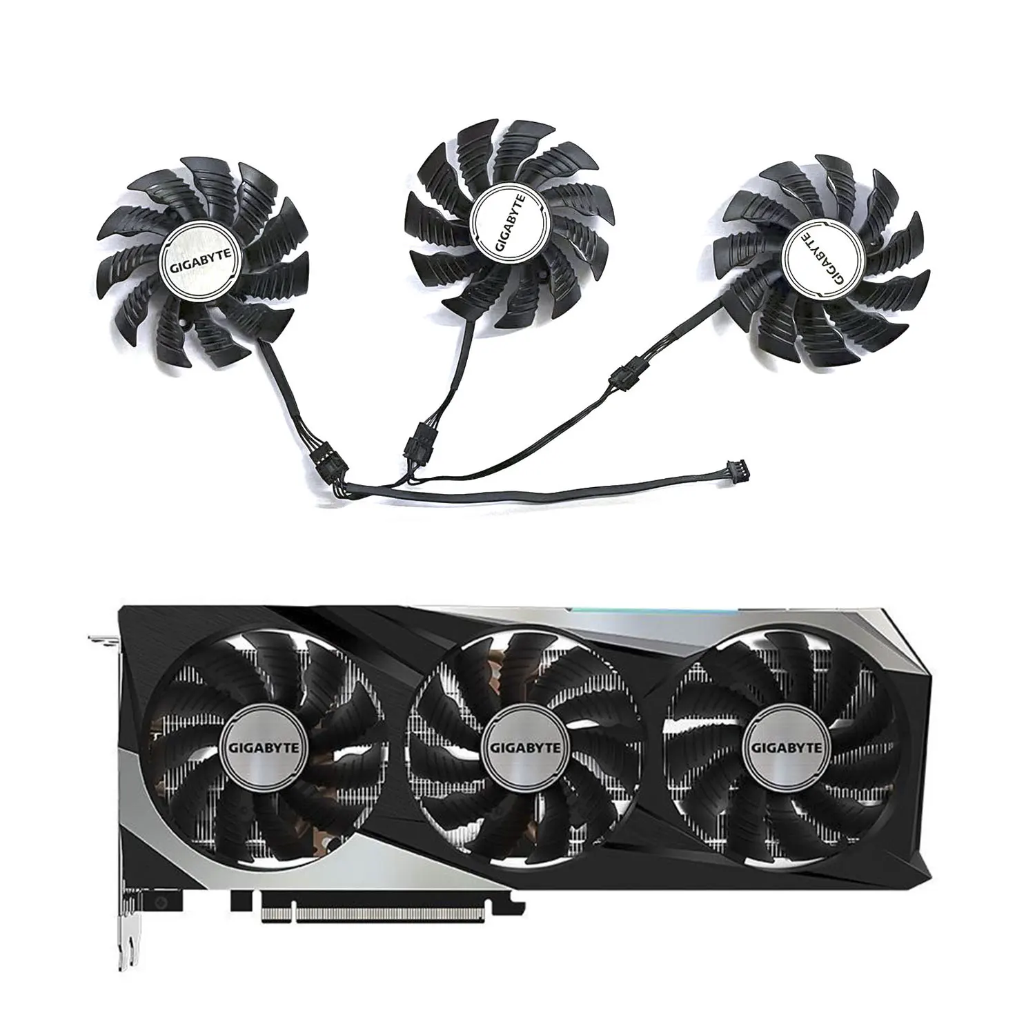82Mm 4Pin T128010Su Rx6800Xt Nuova Ventola Gpu Per Scheda Grafica Gigabyte Radeon Rx6800 6800Xt 6900Xt Gaming Oc
