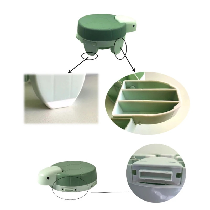 Cute Turtle Shaped Kids Training Potty Portable Foldable Removable Baby Travel Toilet Sitting Seat Children Urinal Training 4