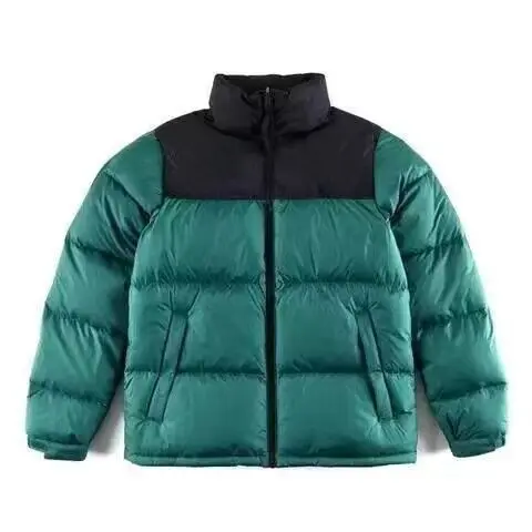2023 Autumn and Winter down Cotton-Padded Coat Hooded Stand-up Collar Thick Warm Embroidered Coat for Men and Women