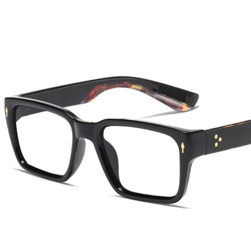 Men Glasses Frame Optical Blue Light Reading Glasses Retro Big Eyeglasses Classic Computer Male reading glasses anti blue light glasses
