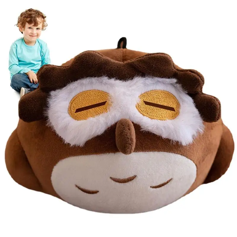 

Genshin Tivat Zoo Series Cute Owl Plish 40CM Cartoon Owl Plush Cute Fuzz Soft Animal Toys Birthday Gift For Boys And Girls