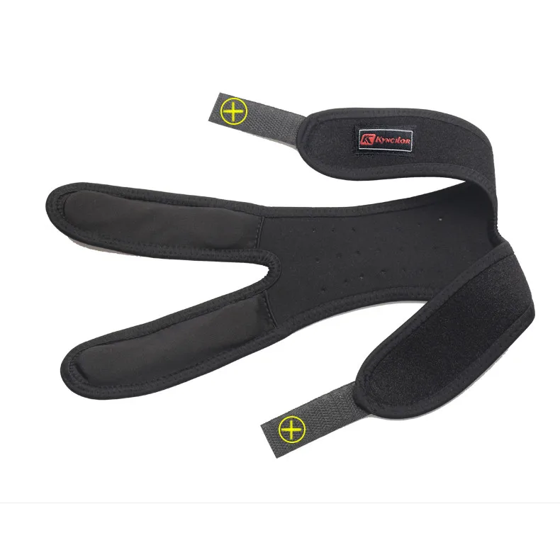 Double Strap Knee Sleeves Support Patella Tendon Brace Stabilizer