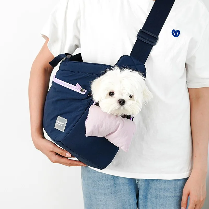 Cat Sling - Pet Carrier Shoulder Bag for Travel, Business Packages, and Small to Medium Dogs Cats