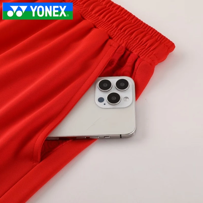 Y0NEX competition specific neutral sports badminton shorts quick drying breathable training running shorts
