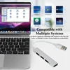 USB C HUB 3.0 Type C Extender 4 Port Splitter Adapter OTG Docking Station For Phone Macbook Pro 13 15 Air PC Laptop Computer HUB 5