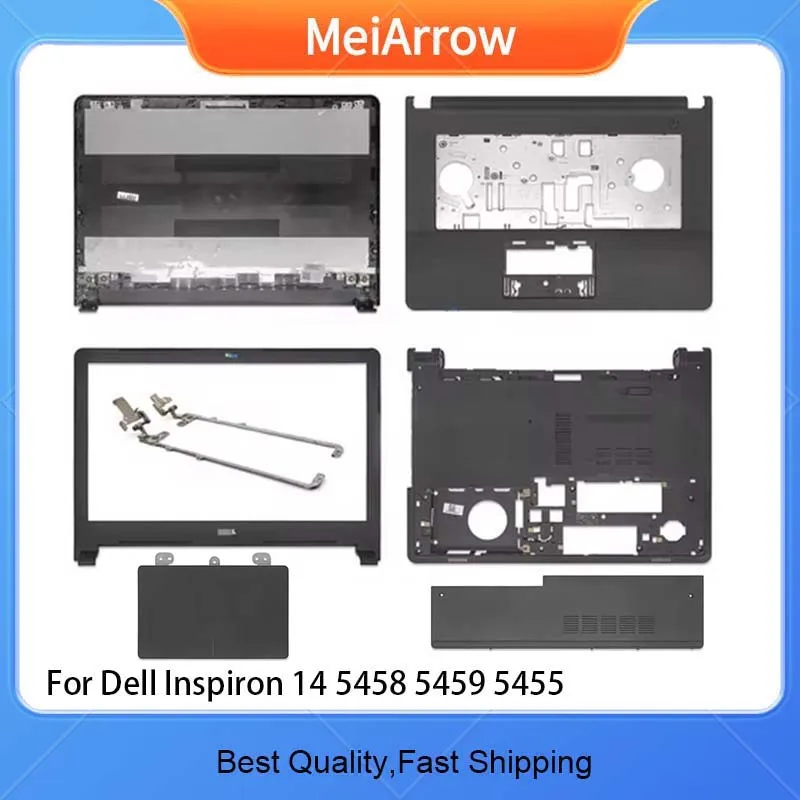 Dell Inspiron 14 5458 5459 5455 LCD 뒷면 덮개/LCD 베젤/손목 받침대 상단 덮개/하단 케이스/경첩(터치 없음 버전)의 새로운 기능
