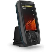 Striker 4cv, GPS Fishfinder w/CHIRP Traditional and ClearVu Scanning Sonar Transducer and Quickdraw Contours Mapping Software 2