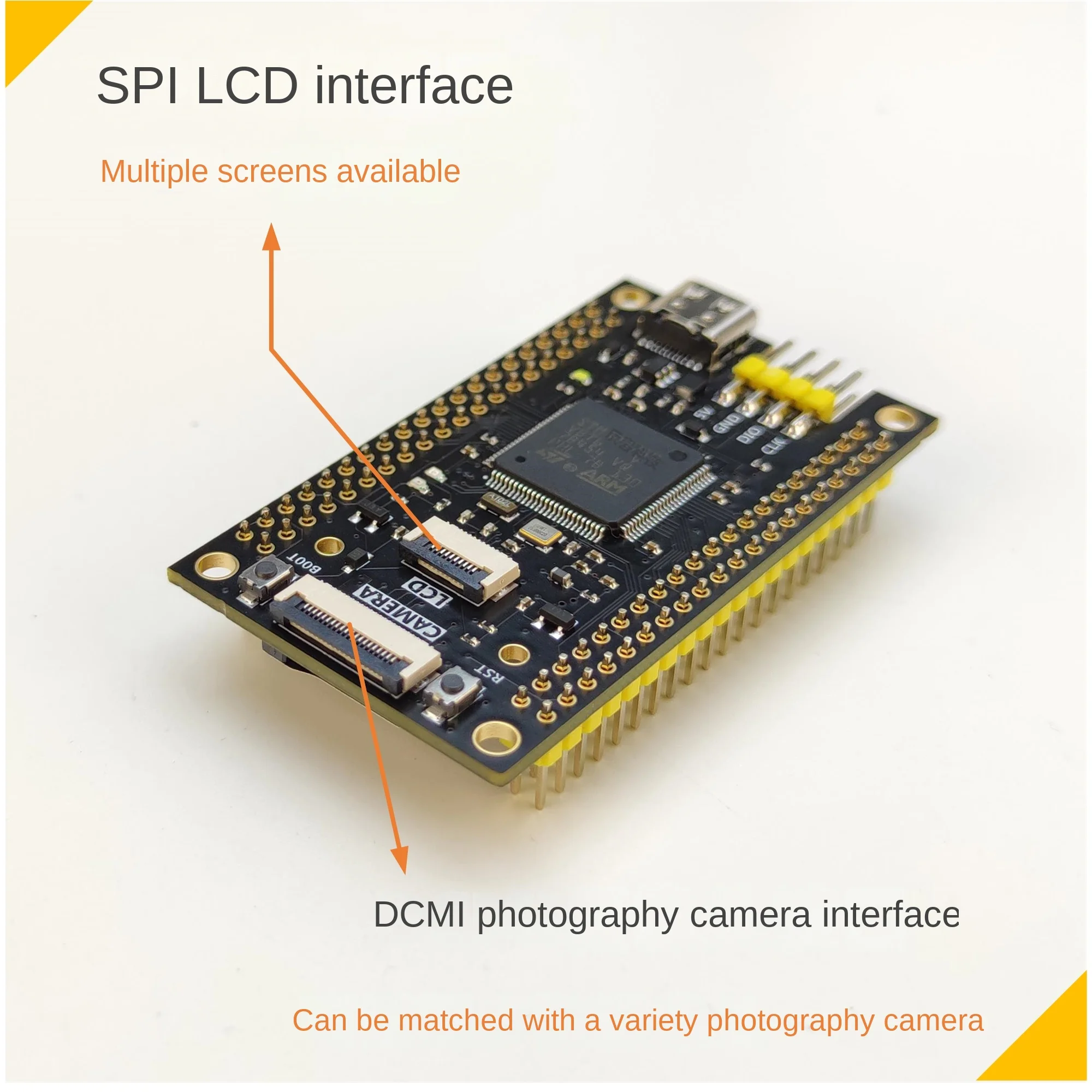 Núcleo da Placa do Desenvolvimento Stm32h7b0 Stm32h7b0 Stm32h750 743 - Imagem 4