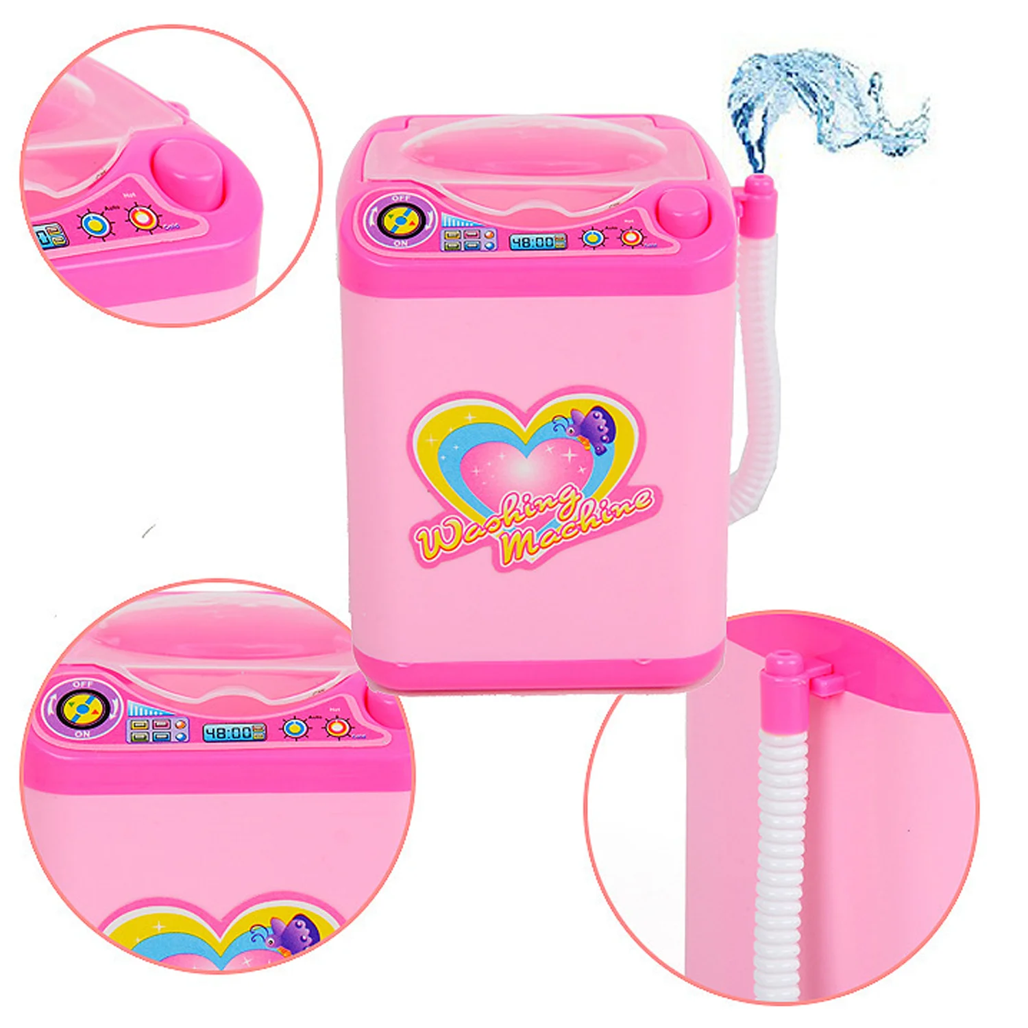 Mini simulation home appliance washing machine, children's home play toy, cultivating hands-on ability 3