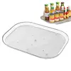 360° Rotatable Storage Tray Kitchen Refrigerator Turntable Rack Fridge Fruit Vegetables Storage Container Turntable Organizer 5
