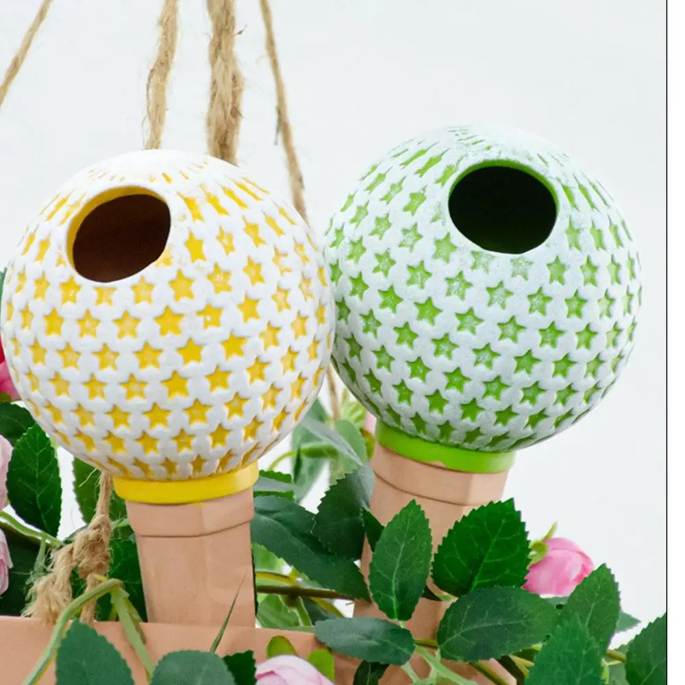 4Pcs Self Watering Planter Insert Plant Terracotta Watering Spikes Self Watering Globe Shape Plant Watering System