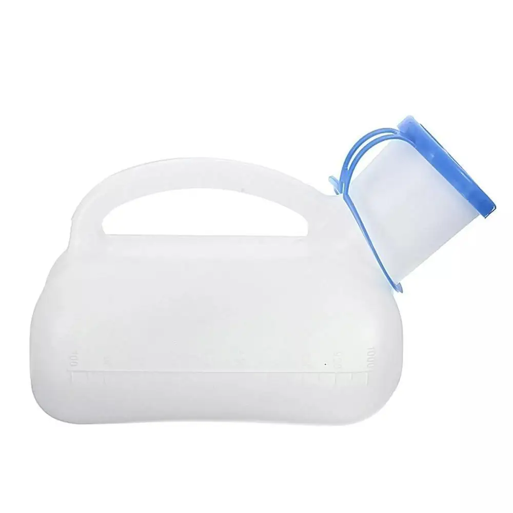 1000ml Portable Urinal Plastic Pee Funnel Vertical Bag Outdoor Emergency Equipment Travel Accessori