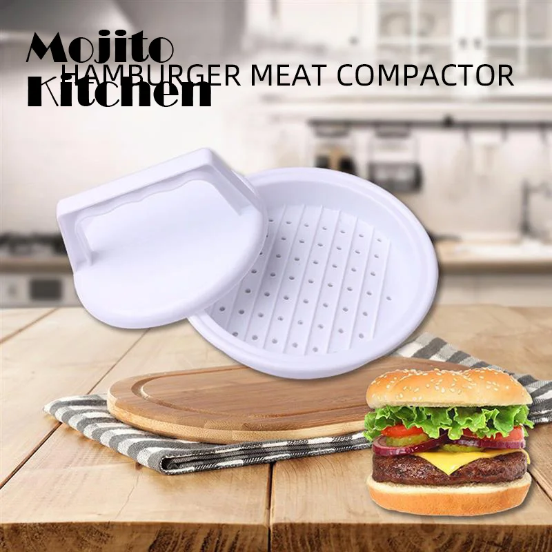 Hamburger Meat Beef Maker Grill Burger Patty Mould Press Tools Shape Hamburg Manual Grinder Mold Kitchen Accessories meat grinder