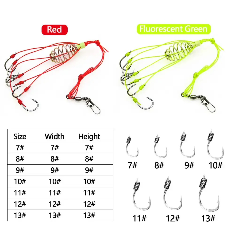 1Set Fishhook Fish Gear Fish Hook Fishing Tackle Bait Hook River Fishing Sharp Double Hook Fishing Accessories Sharp Hook Tip