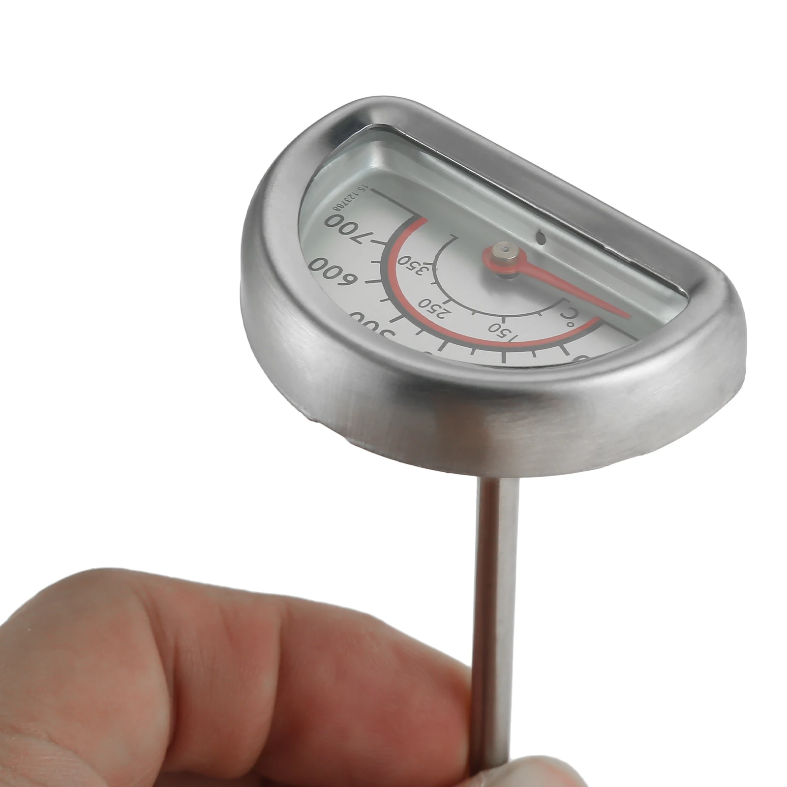100F to 800F BBQ Grill Lid Thermometer Stainless Steel Temperature Gauge Heat Indicator Fit for Charbroil Grill Parts 463271314