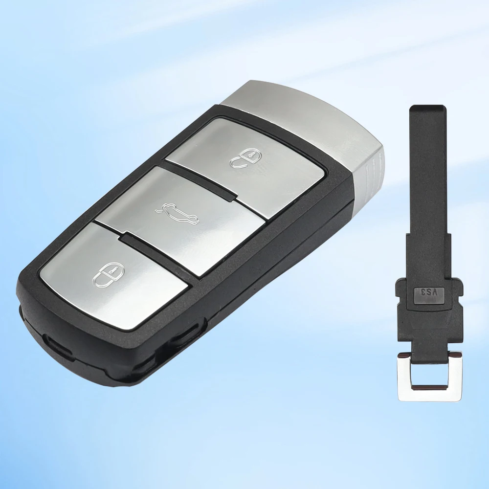 LIXIANG 3C0959752BA 3BT Keyless Uncut Smart Remote Key Fob 433MHZ ID48 Chip For VolksWagen VW Passat B6 3C B7 Magotan CC Car Key