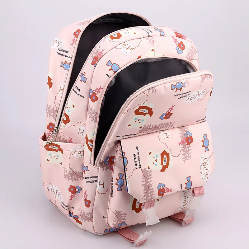Cute Velvet Small Backpack School Bag for Teenage Girls Fashion Travel  Backpack,Pink 