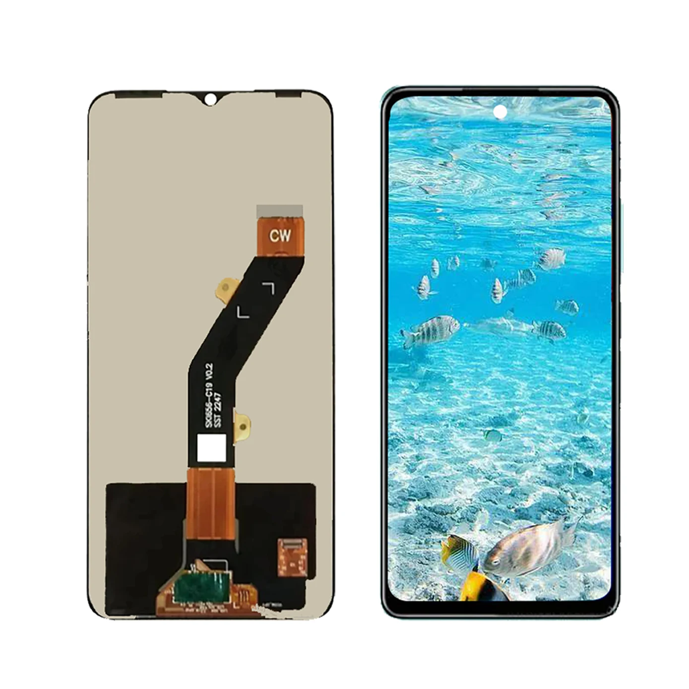 ׽Ʈ Ϸ LCD ġ ũ Ÿ, Infinix Hot 30 X6831  LCD ÷, Infinix Hot 30i NFC X669 X669C X669D