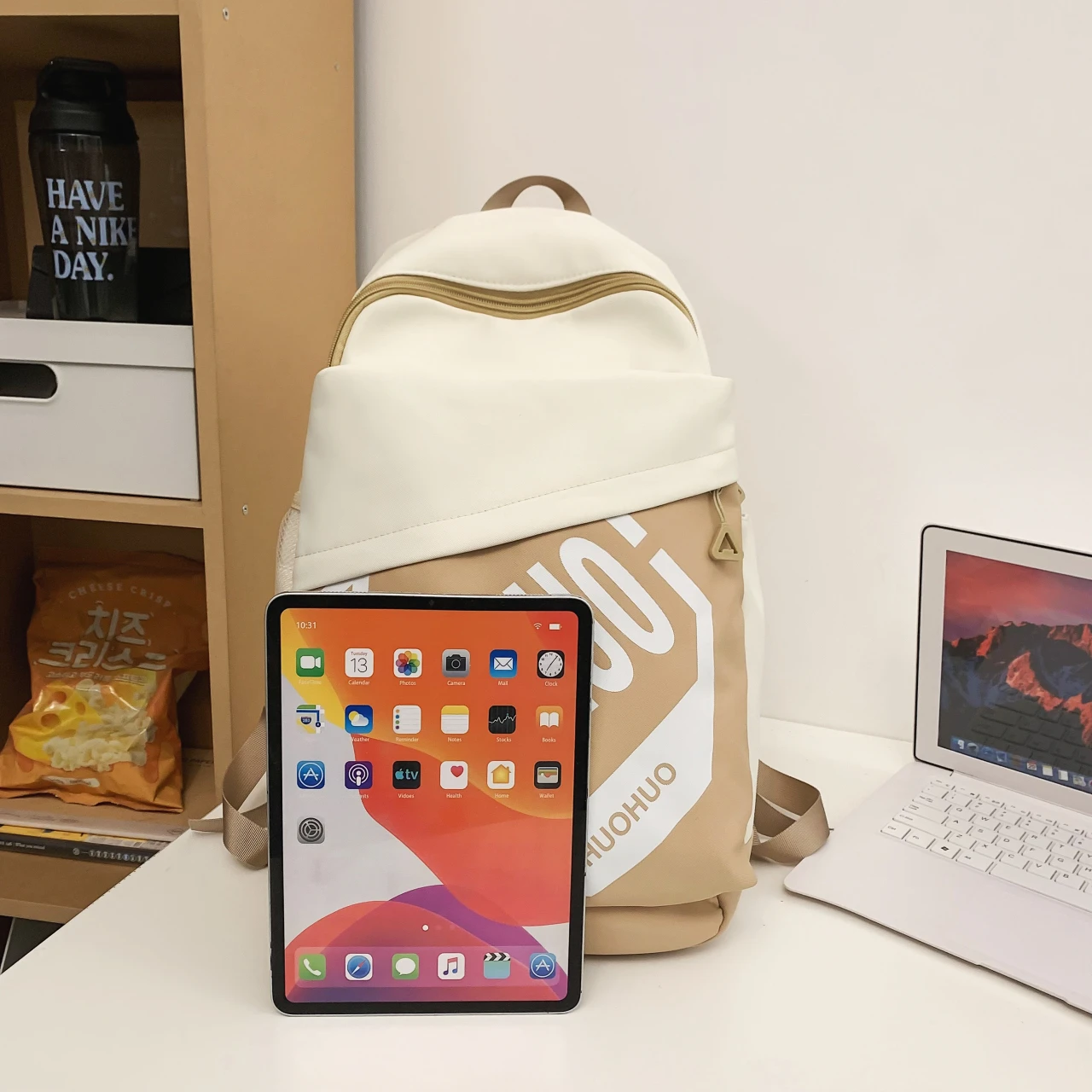 Simple Backpacks Large Capacity Travel Bag Solid Harajuku Student Schoolbag Backpack Women Laptop Mochila For Teenager Bookbag