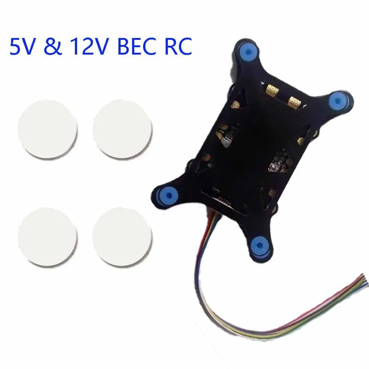 (A23G) APM PX4 5 in 1 댐핑 플레이트 PDB 슈퍼 쇼크 업소버 통합 전원 모듈 ESC 분배 보드 5V 및 12V BEC