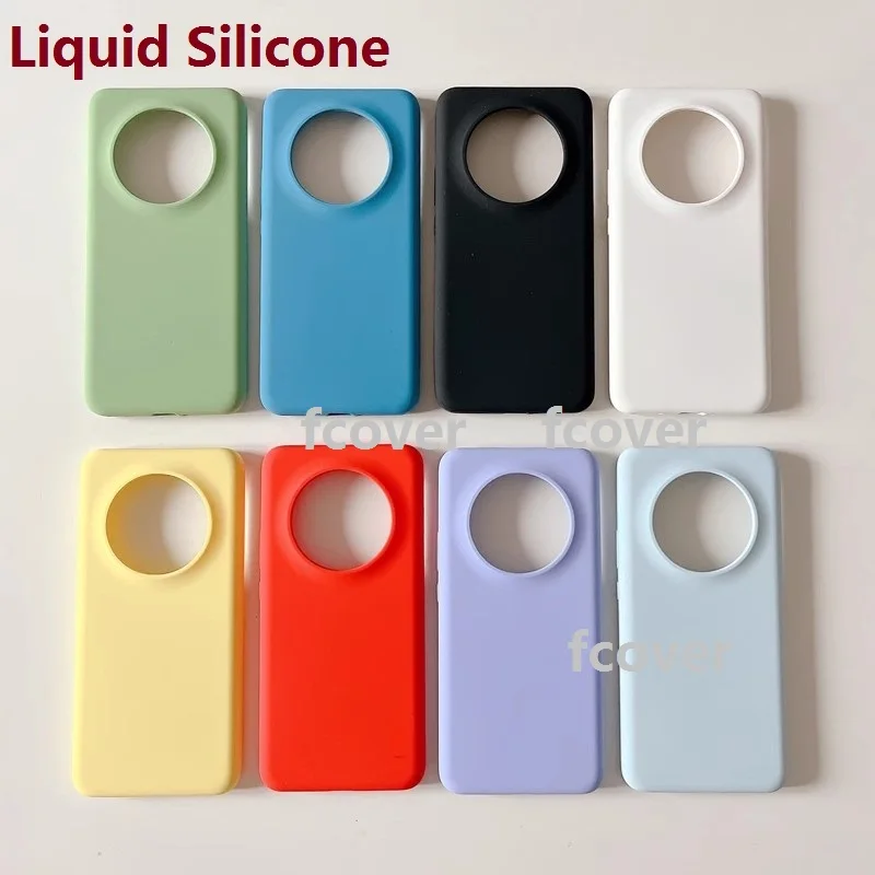 Liquid Silicone Soft Back Frame Bumper Protective Case Cover