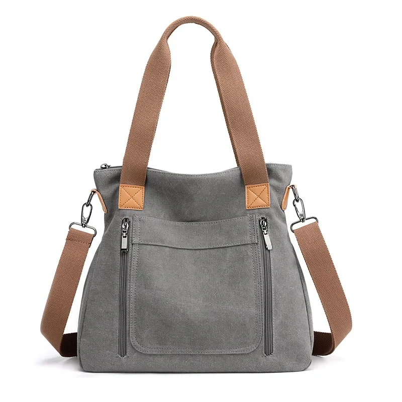 

Women's Messenger Bag New Versatile Handheld Large Capacity Women's Canvas Bag Women's Casual Shoulder Bag