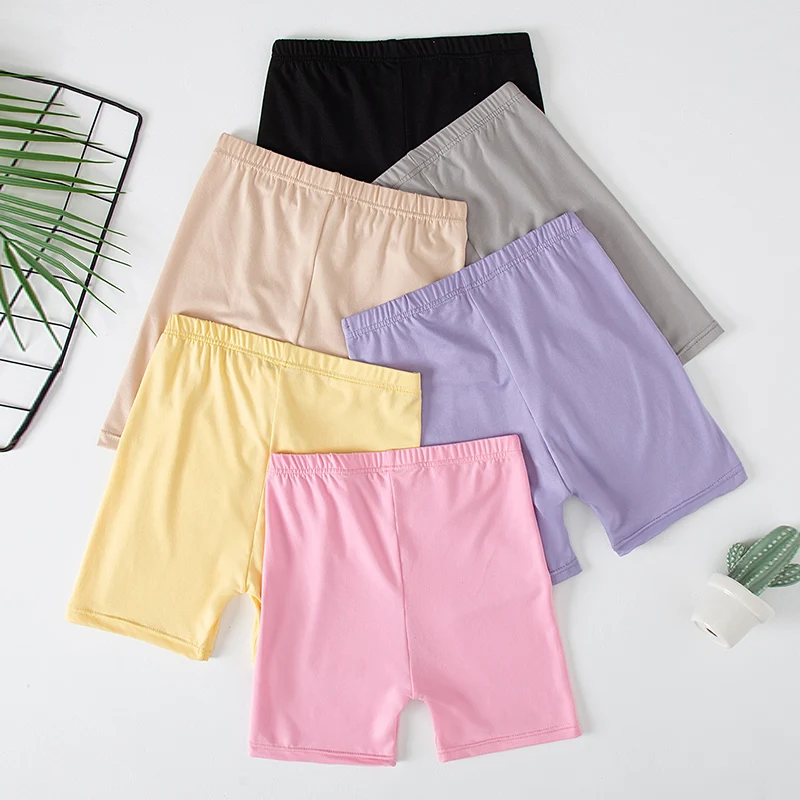 1/6 Piece Children's Four Seasons Thin Leggings Candy-colored