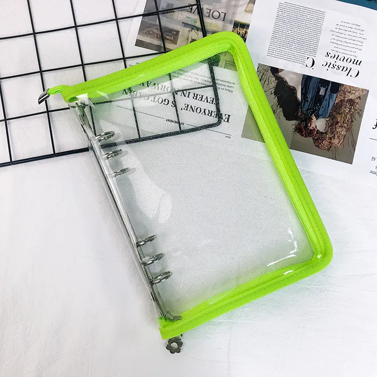 Zipper Binder Photo Card Collection & Organizer Diary Notebook