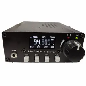 Nueva radio de banda aérea de 118MHz-136MHz, receptor de banda de aviación  - AliExpress