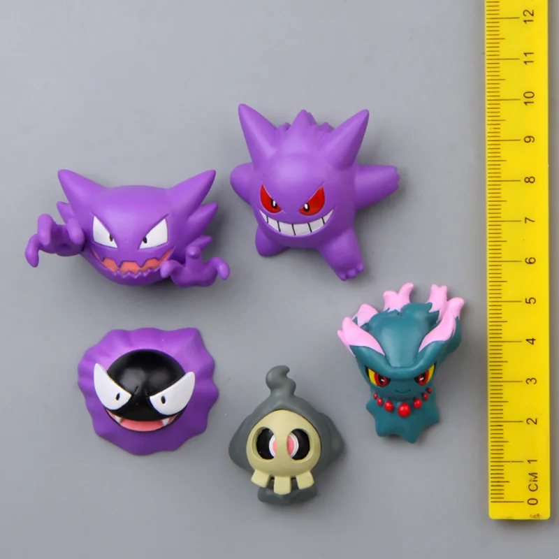 5 Tipos De Fantasma Pokemon Cartoon Anime Figura Versátil Geladeira Ímãs  Gorgar Haunter Acessórios Divertidos Presentes Das Crianças - Figuras De  Ação - AliExpress