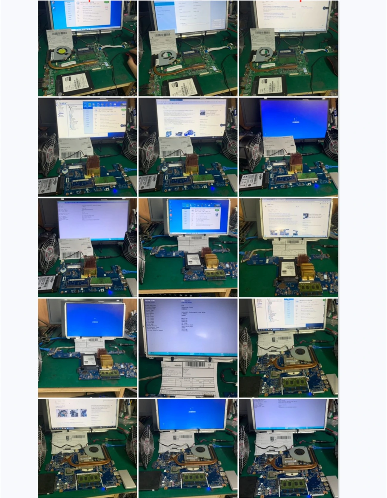 placa-mãe aaz80 LA-C881P com inter i3 i5 i7 6th gen cpu 4gb 8gb ram