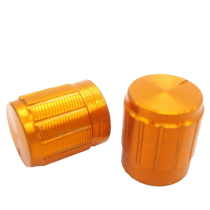 Gold cap
