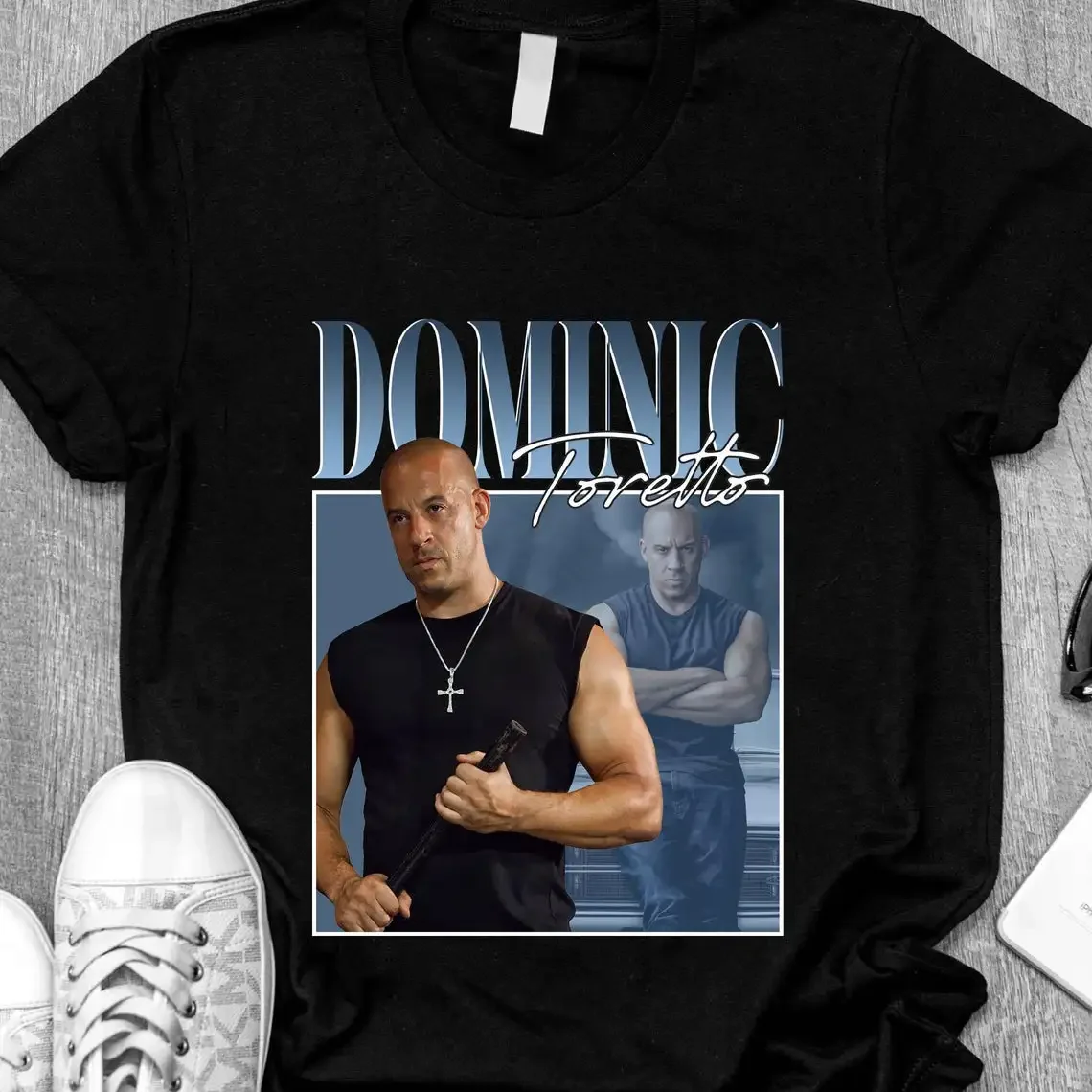 

2021 Men/Women's Summer Black Street Fashion Hip Hop Dominic Toretto Limited Edition T-shirt Cotton Tees Short Sleeve Tops
