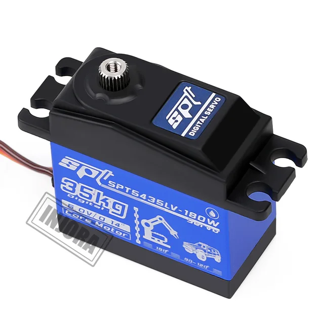 SPT 5425LV 5435LV Digital Servo Waterproof Metal Gear 25KG 35KG Large Torque for RC Car Crawler SCX10 TRX4 Upgrade Parts 4