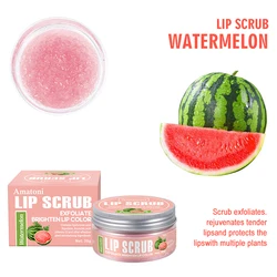 Raspberry Vanilla Coconut Watermelon Exfoliating & Moisturizing Lip Scrub - 30g Gift (Watermelon)